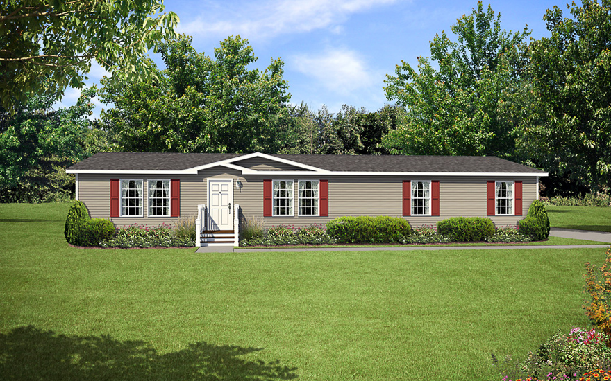 Chateau Mobile Home Series Exterior Artist Rendering